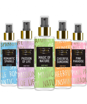 Deep Fresh Body Spray Mixed Paketim 5 x 200 ml